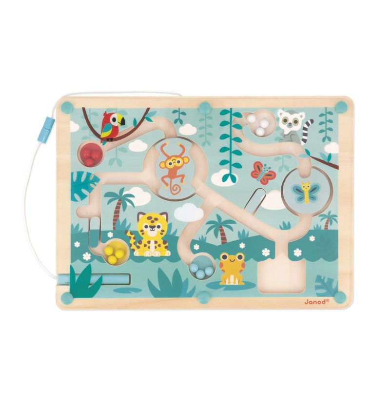 Jeu d'adresse en bois -...