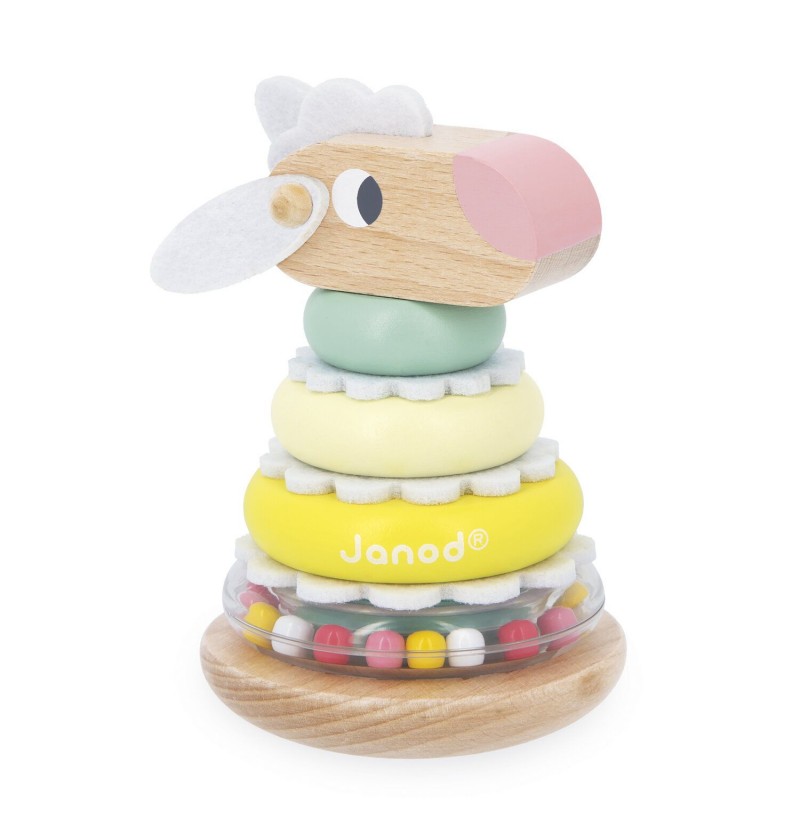 Jeu d'éveil en bois -...