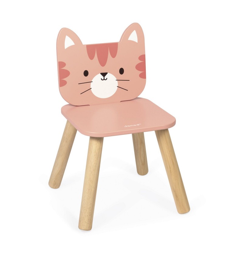 Chaise enfant en bois Cat...