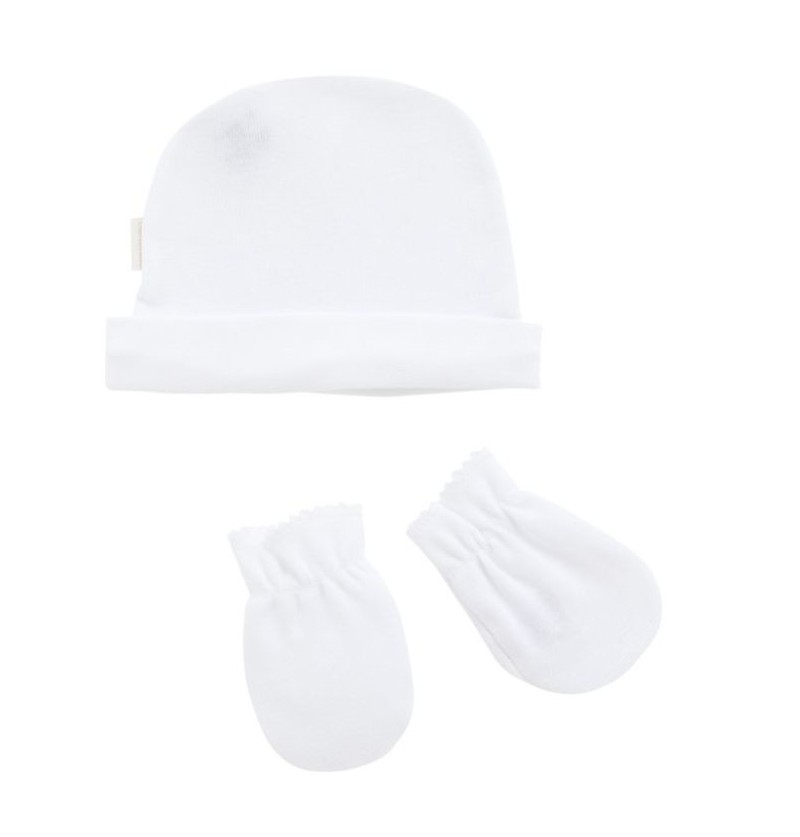 Ensemble bonnet et moufles...