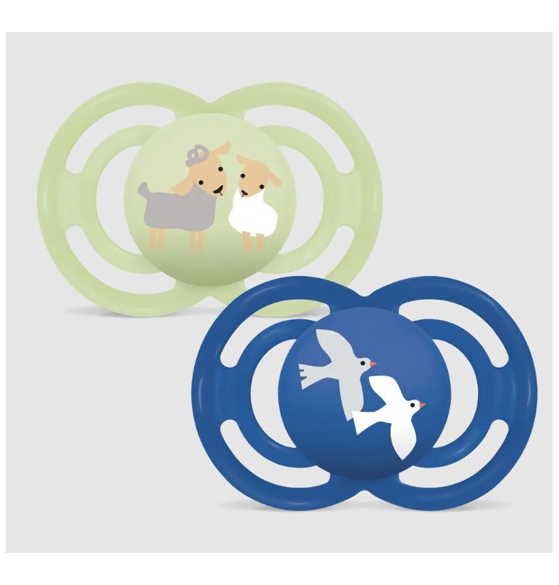 Lot de 2 sucettes Perfect...