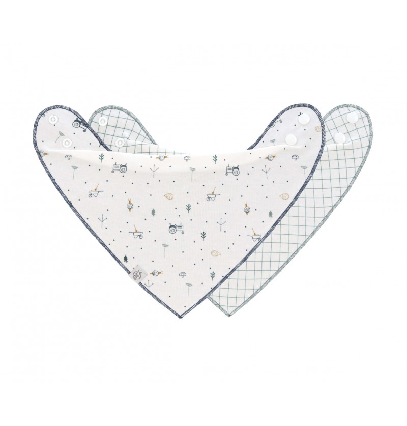 Lot de 2 bandanas avec col...