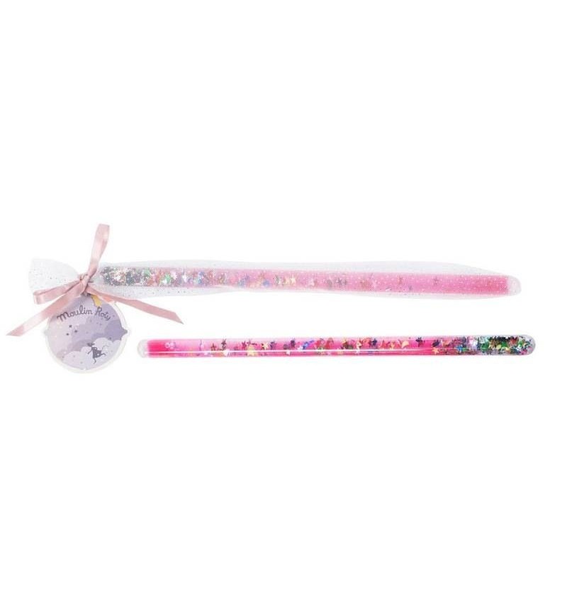 Baguette magique rose Il...