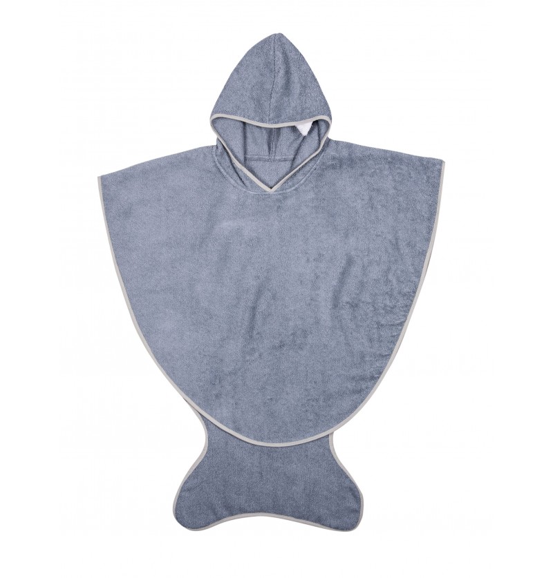 Cape de bain avec gant Hearts Childhome