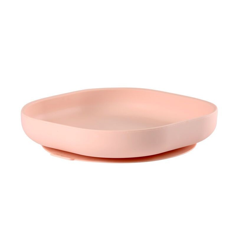 Assiette en silicone avec...