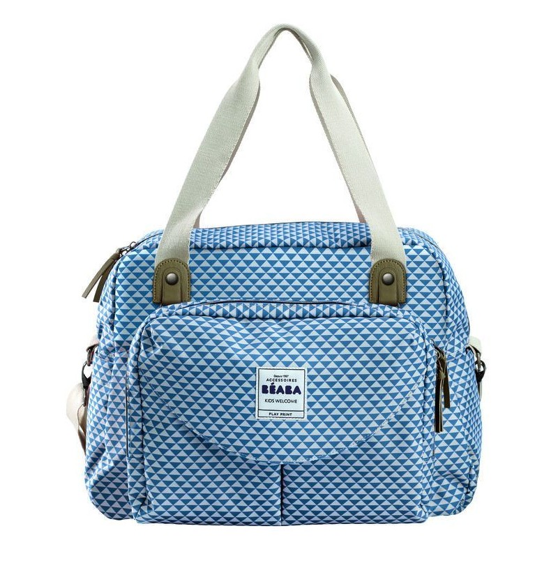 Sac à langer Genève II Play Print Blue Beaba