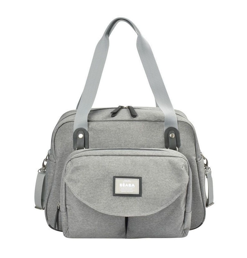 Sac à langer Genève II heather grey