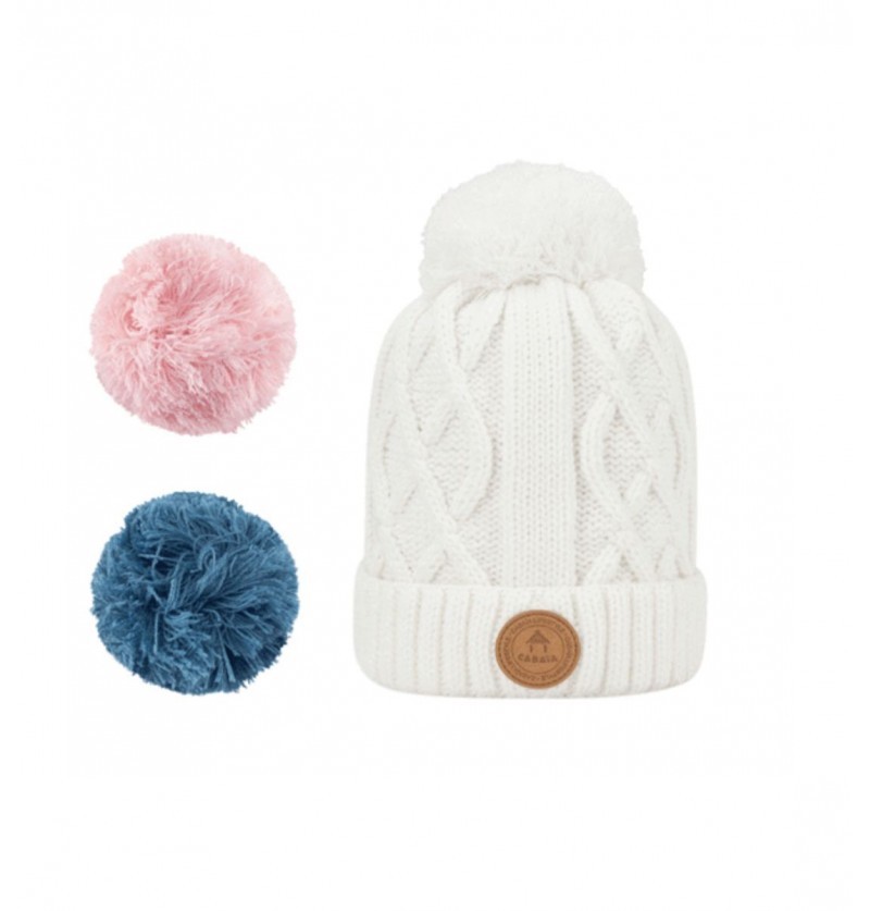 Bonnet BEBE Jus de pomme white Cabaia