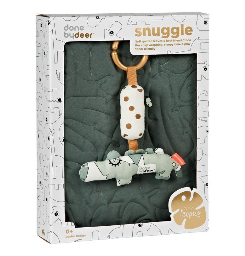 Giftbox couverture + hochet...