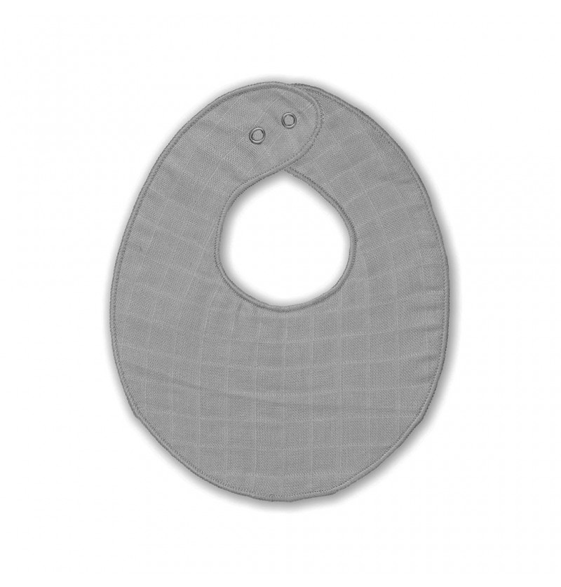 Bavoir bandana Grey Camcam