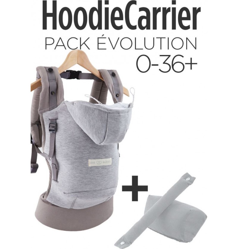 Porte-Bébé Hoodie Carrier+...