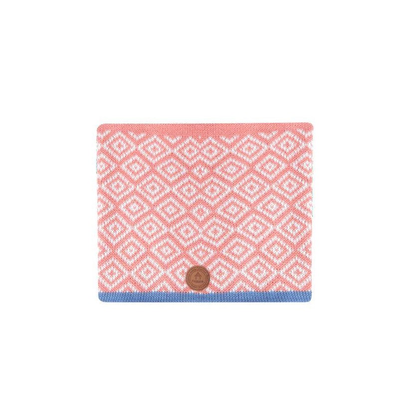 Snood Pink melon Cabaïa