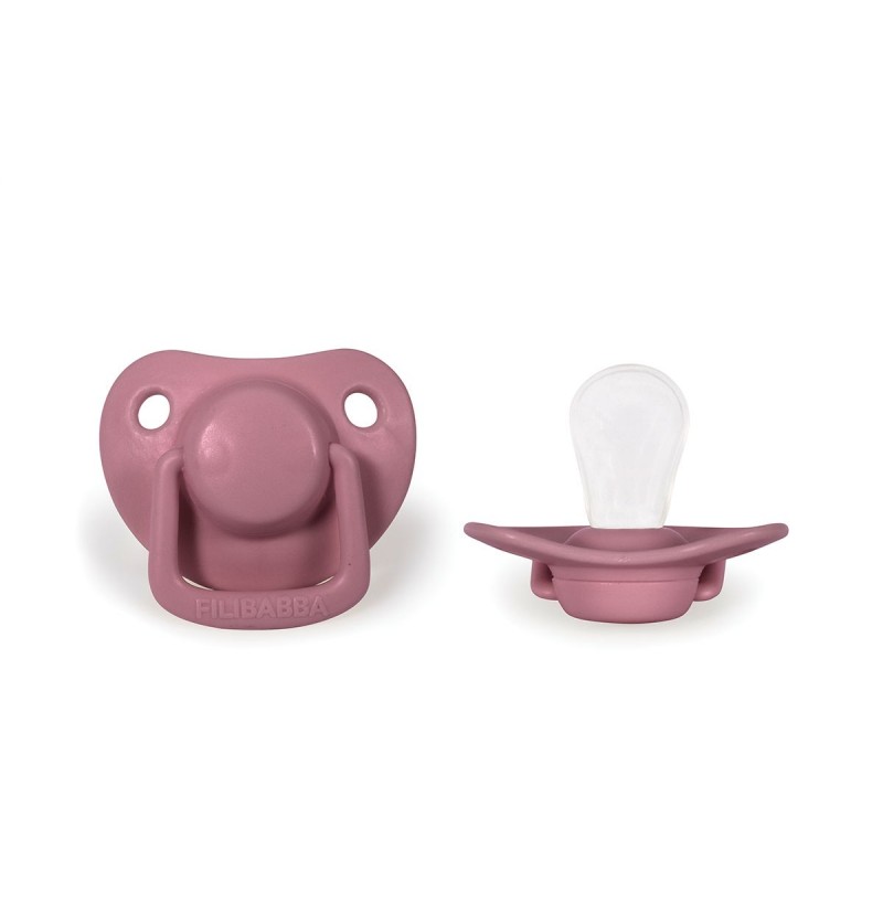 Sucette Vieux rose - 0-6m...