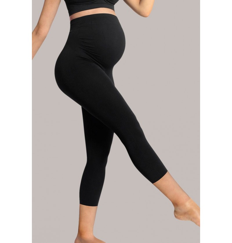 Legging de grossesse noir L TEX BABY à Prix Carrefour