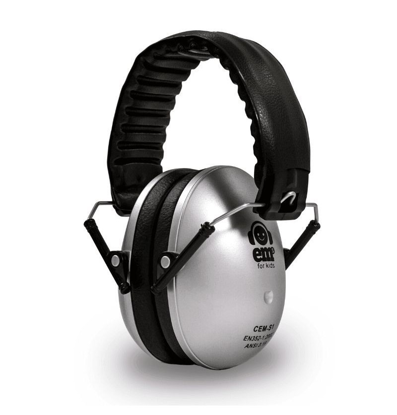 Casque anti-bruit argenté EMS