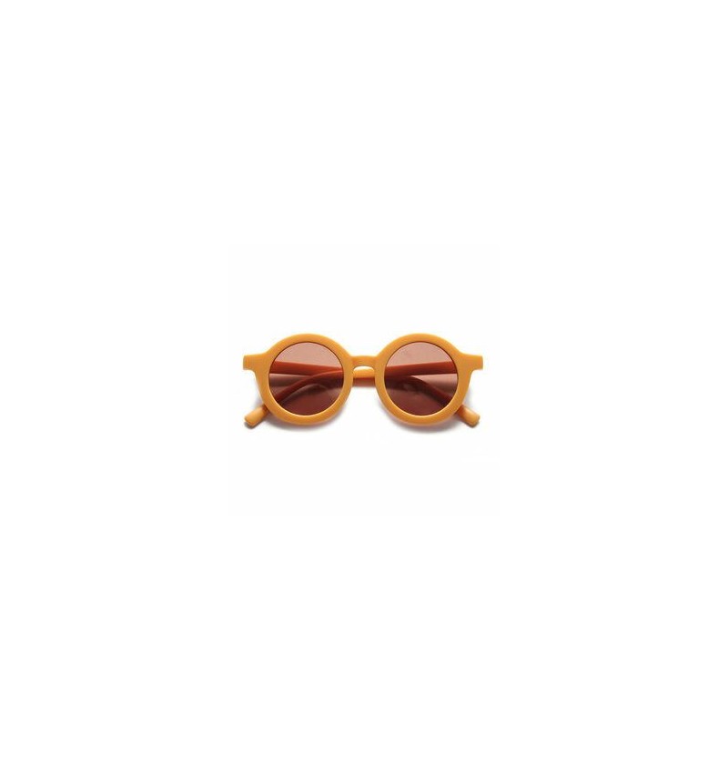 Lunettes de soleil ocre...