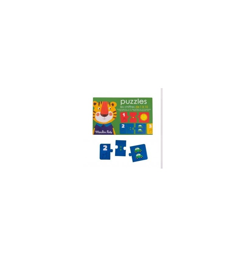 Puzzle chiffres 1 à 10...