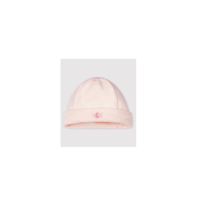 Bonnet velours rose 3m...