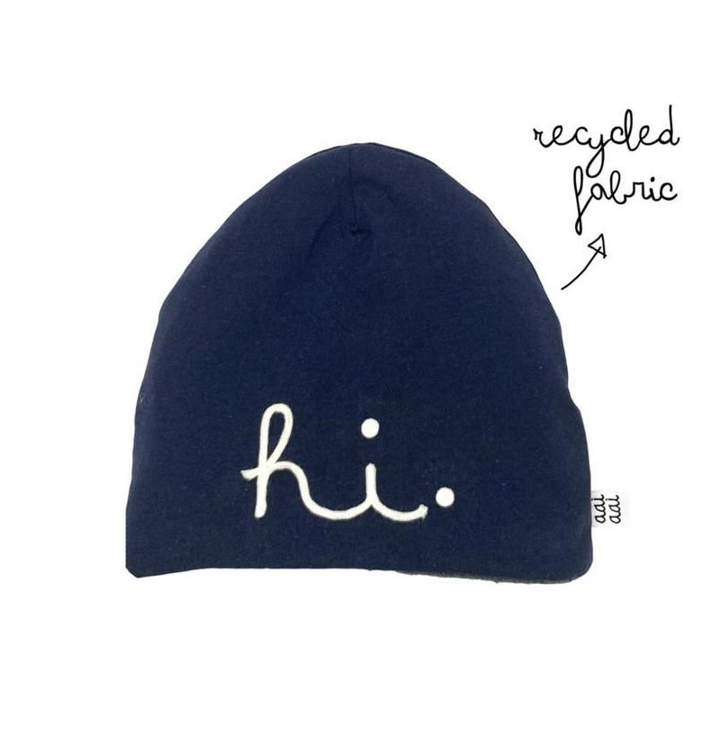 Bonnet hiver bleu 3-6mois...