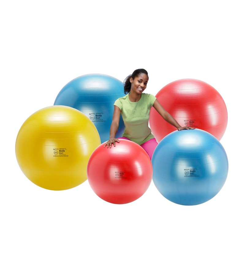 Ballon d'exercice bleu 65cm...