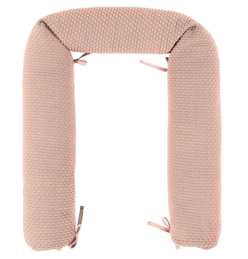 Boudin de lit rose tricot Nattou