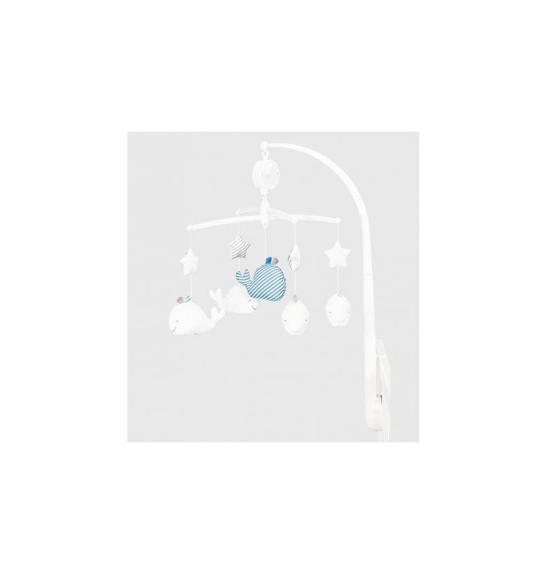 Mobile blue baleine Sauthon