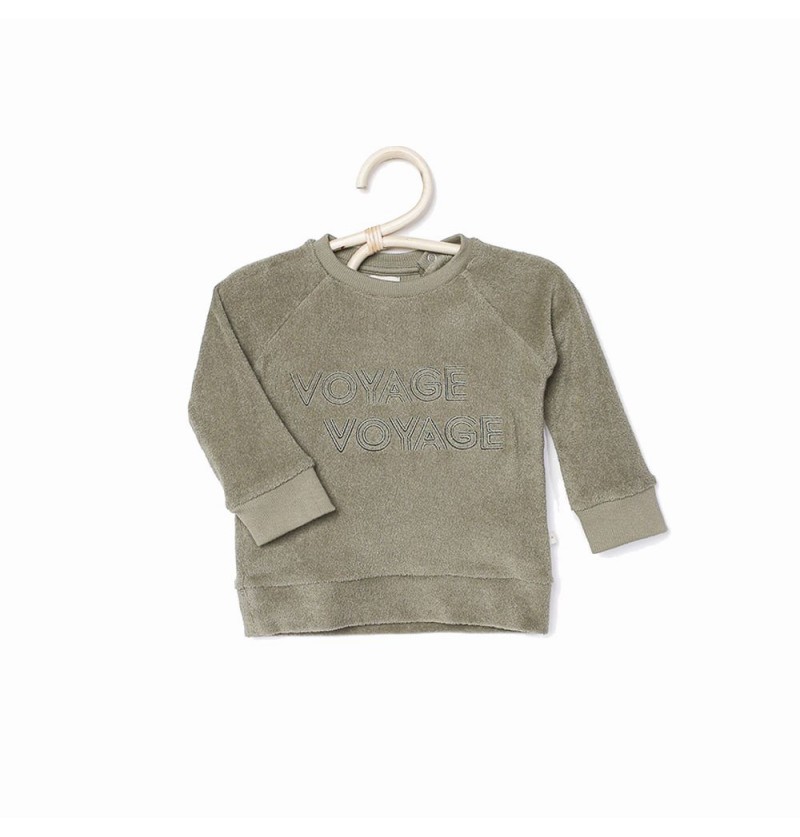 Sweat Trey olive 6/7ans L.P.C