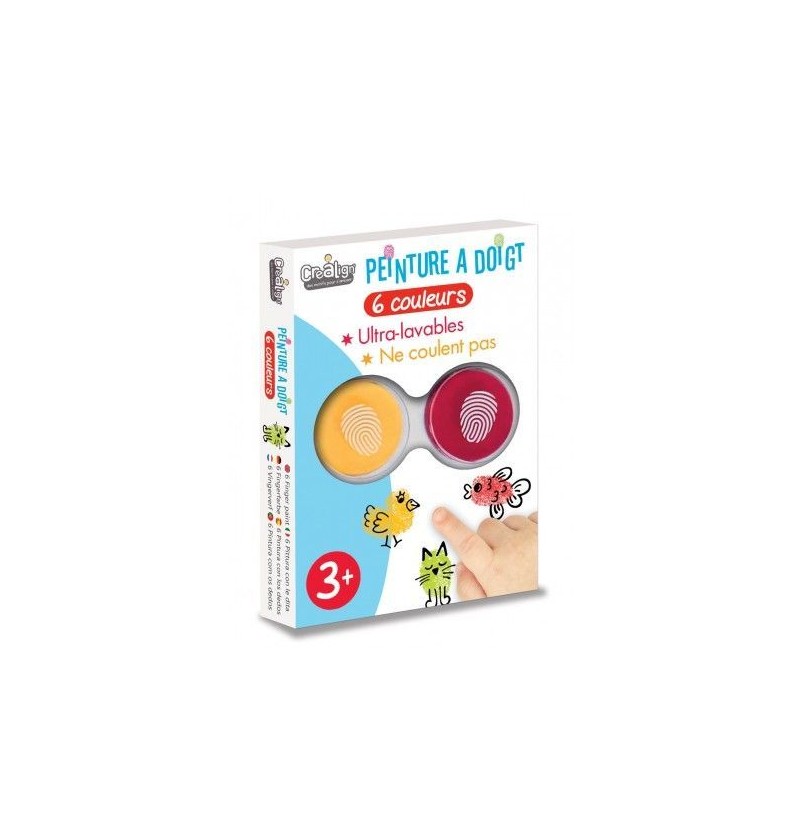Pack 6 encreurs à doigt...