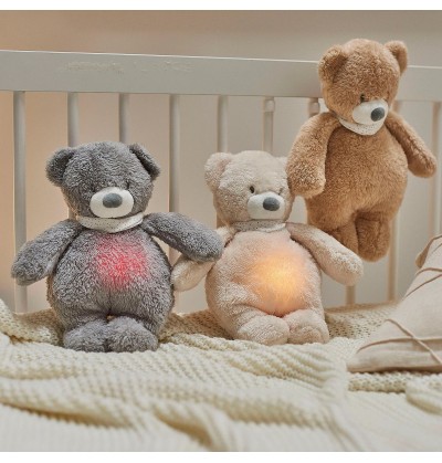 Sterntaler - Moufles bébé en peluche ours polaire