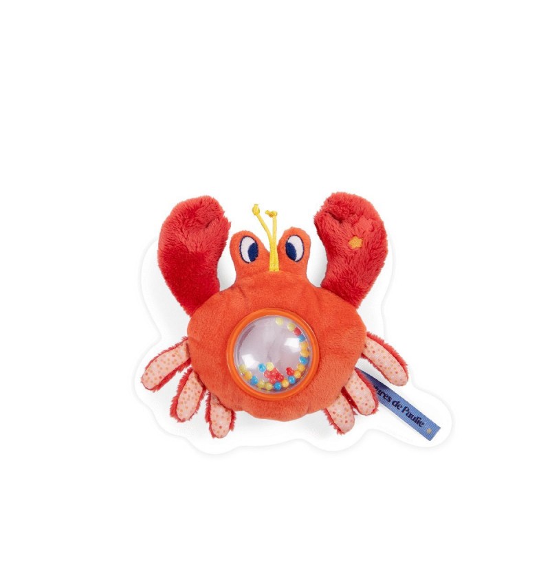Hochet bille crabe Moulin Roty