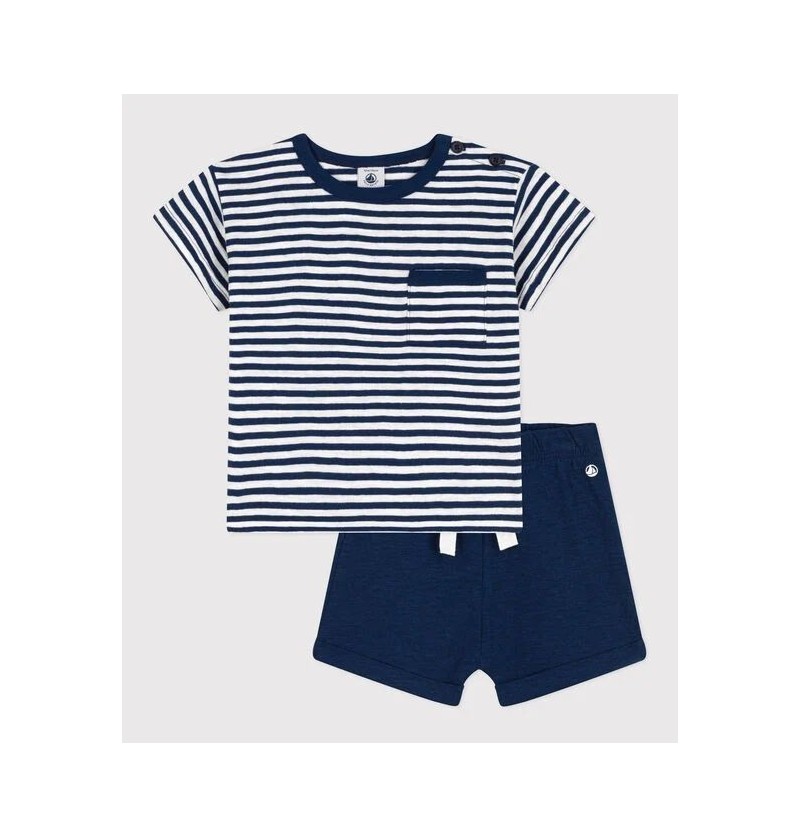 Ensemble 2 pièces garçon Petit Bateau