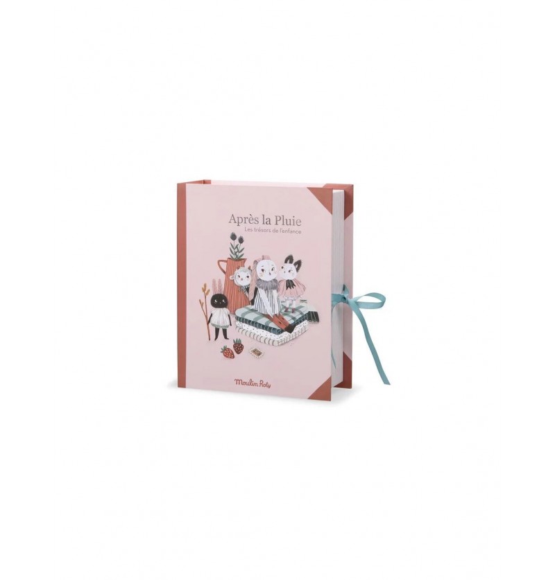 Coffret album de naissance avec tiroirs