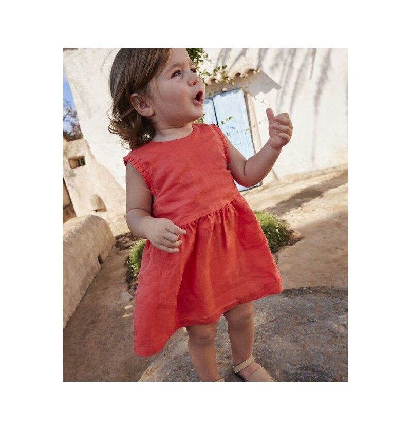 Robe été fille Petit Bateau