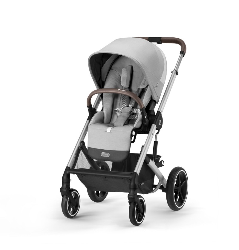 Poussette Balios S Lux Lava Grey (Silver Frame) Cybex