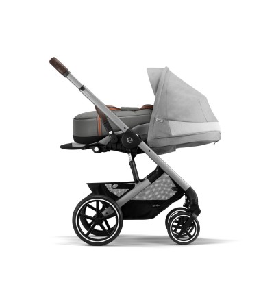 Poussette Balios S Lux Lava Grey (Silver Frame) Cybex