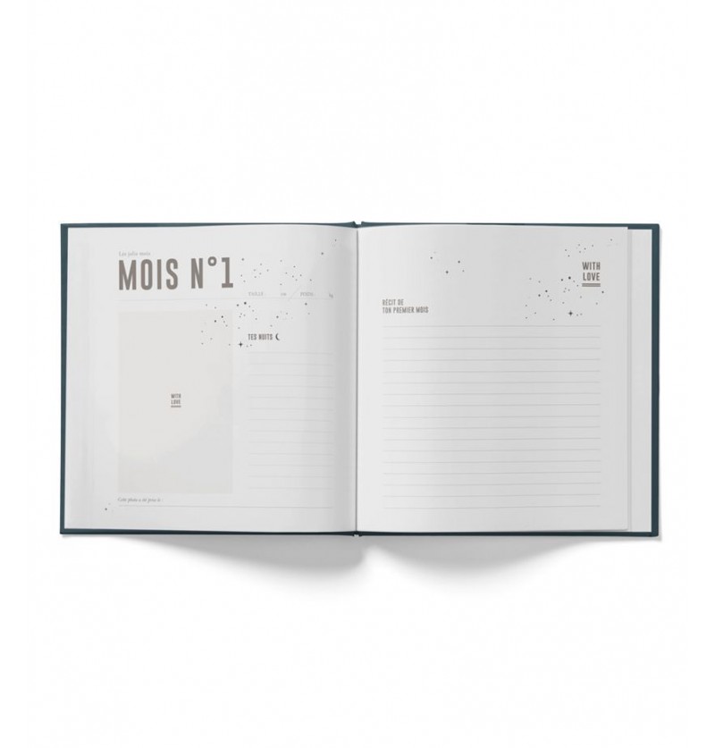 Livre de naissance beige...