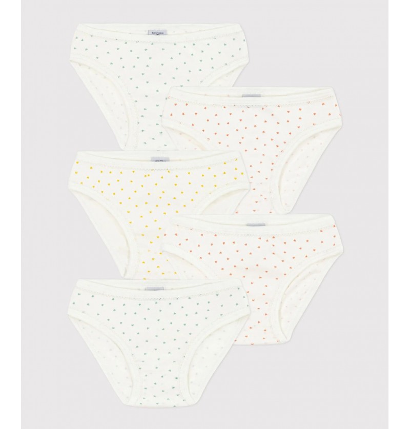 Lot de 5 culottes Petit Bateau