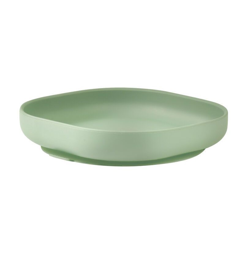 Assiette en silicone sage...