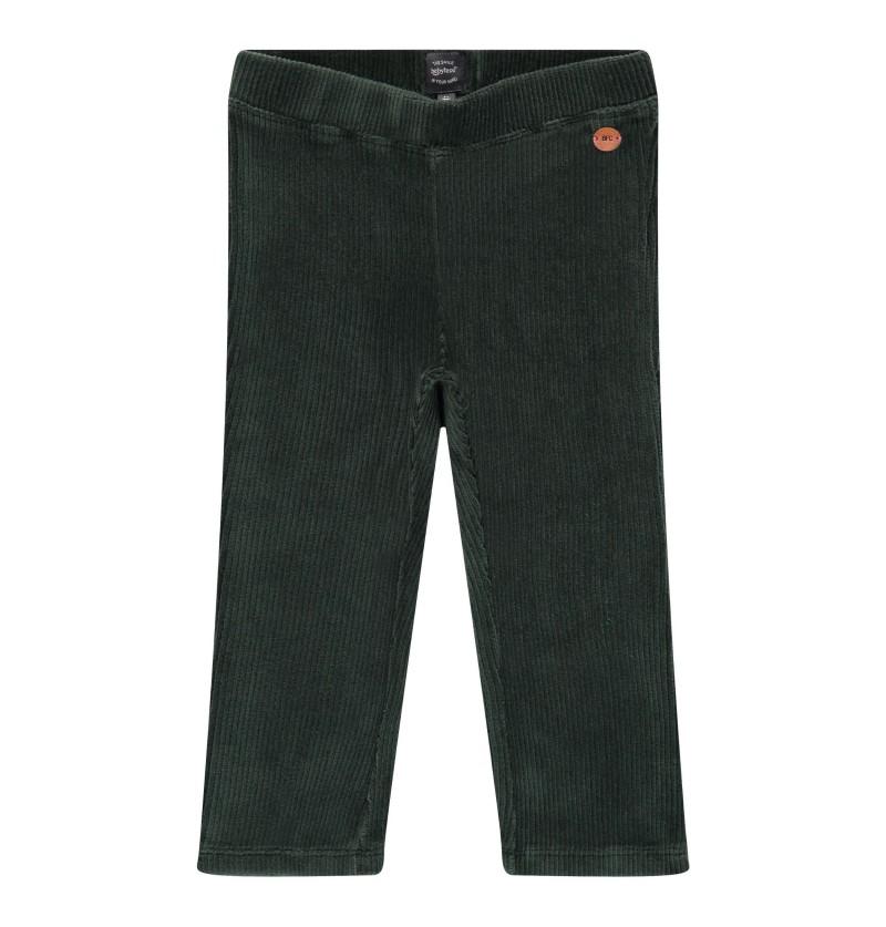 Pantalon velour vert Babyface