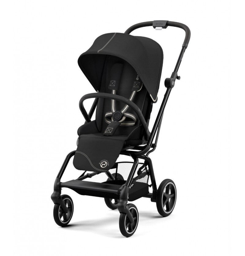 Poussette Eezy S Twist+2 Moon Black (Black Frame) Cybex