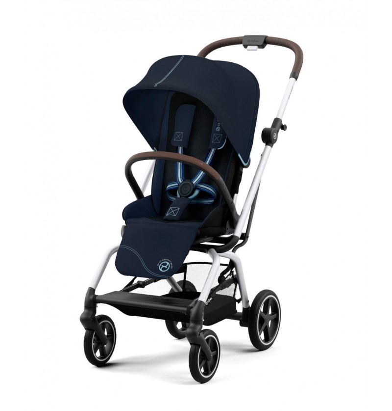 Poussette Eezy S Twist+ 2 Ocean Blue (Silver Frame) Cybex