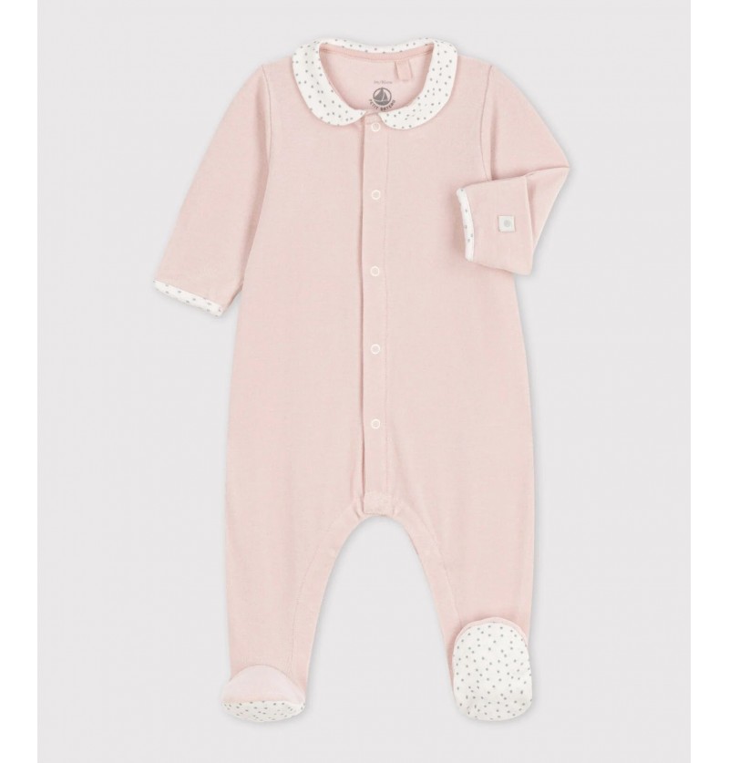 Pyjama en velours rose...