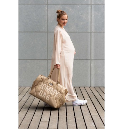 CHILDHOME - Mommy Bag Sac à langer matelassé Beige - Cdiscount Puériculture  & Eveil bébé