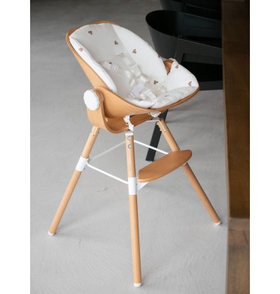 Transat Naissance compatible Chaise haute Evolu newborn - Bois naturel