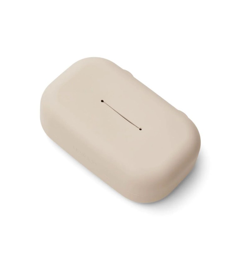 Liewood - Boite en silicone Margaret Chat beige - Petit Sixième