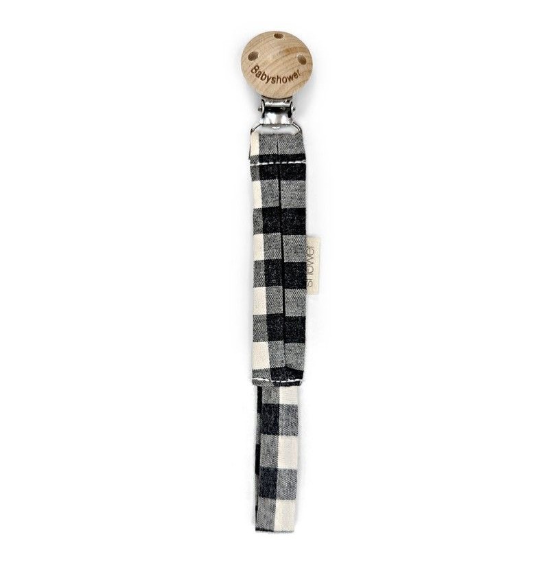 Attache-tétine Wood Vichy...