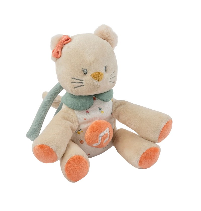 Mini peluche musicale chat...